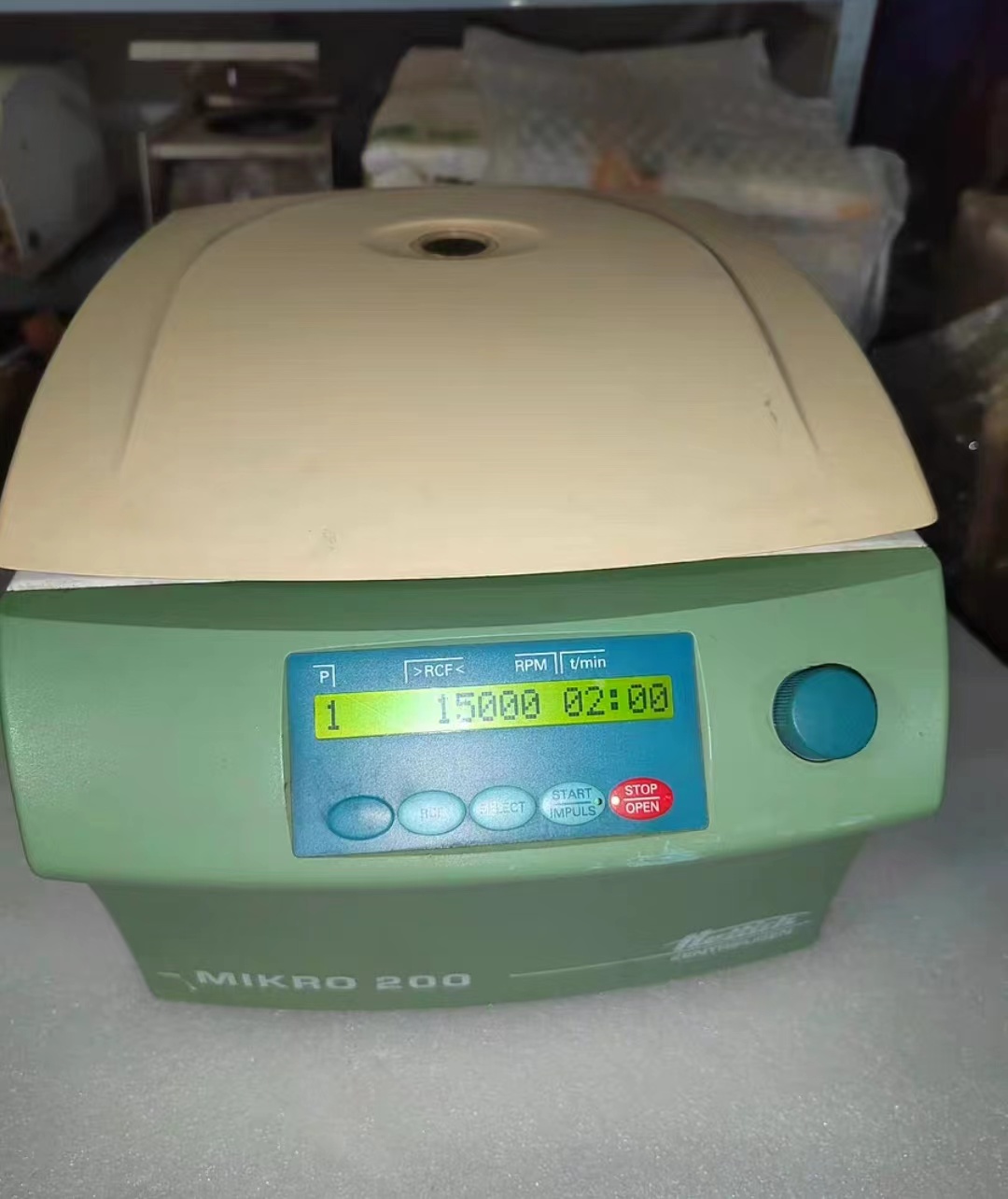 Hettich離心機error1的復位操作指南